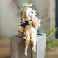 Paimon Figure Genshin Figurine Merch Impact Paimon Figure Sitting 1/7 Scale Game Action Figure Character Model Anime Toys