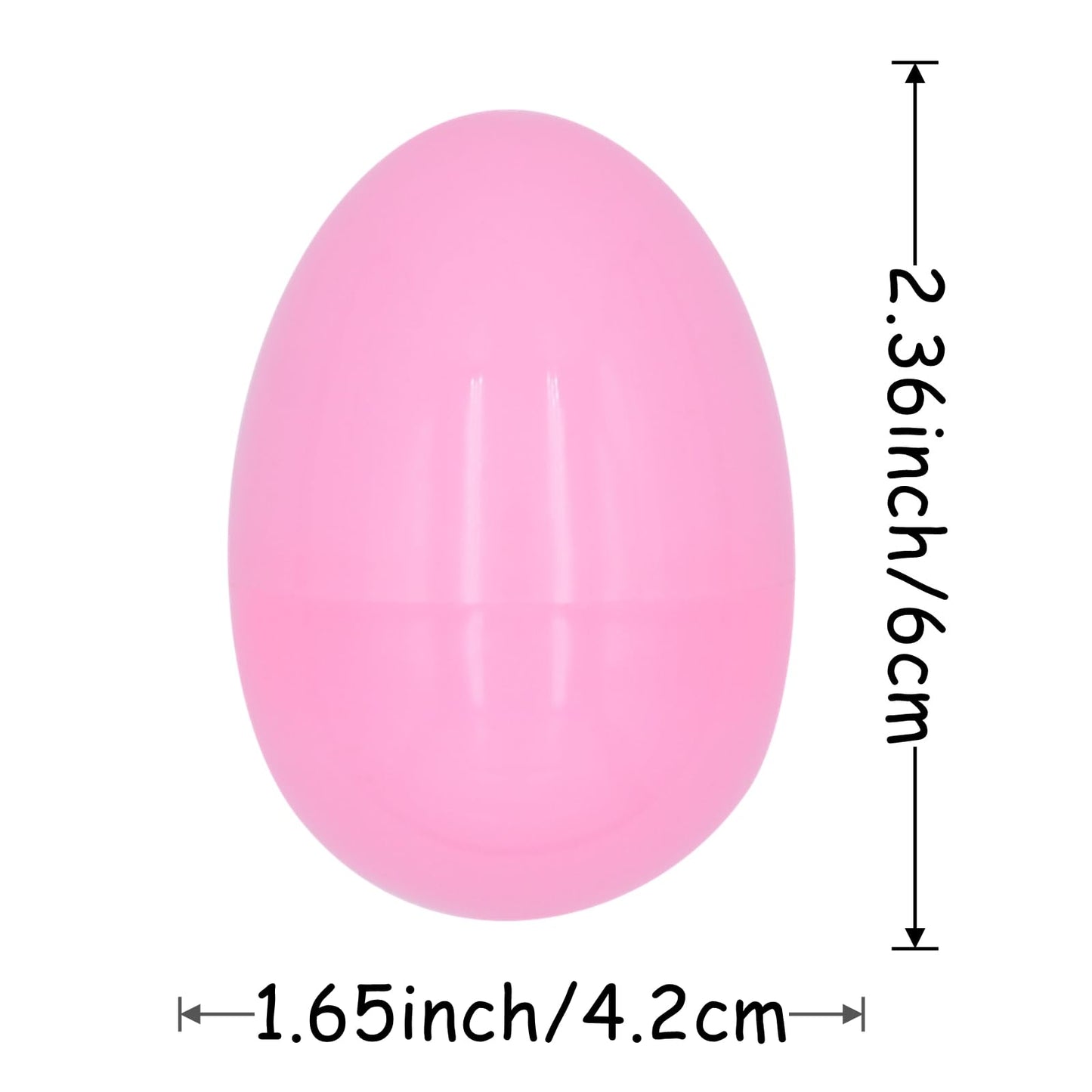 Howzcci 24 Pcs Easter Mini Coil Springs Toys Magic Spring Toys with 24 Pcs Plastic Easter Eggs for Kids Boys Girls Easter Basket