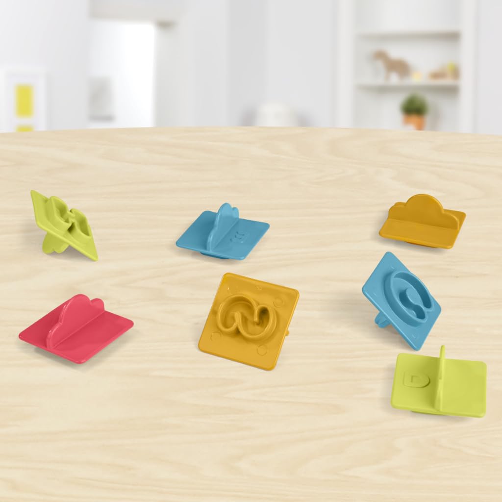 Play-Doh Fundamentals Letters with 26 Letter Stamper Tools and 6 Colors of Play-Doh