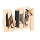 Wooden Animal Chunky Puzzles For Toddlers 2+ Years - Montessori 4 In 1 Woodland Creature Block Puzzle Toy