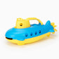 Green Toys Suby-1033 10.25'' X 5.25'' X 4.50'' Yellow Cabin Submarine