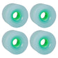 UJEAVETTE 4X 78A Skateboard Wheels Longboard Roller Maintenance Parts 70x51mm Green