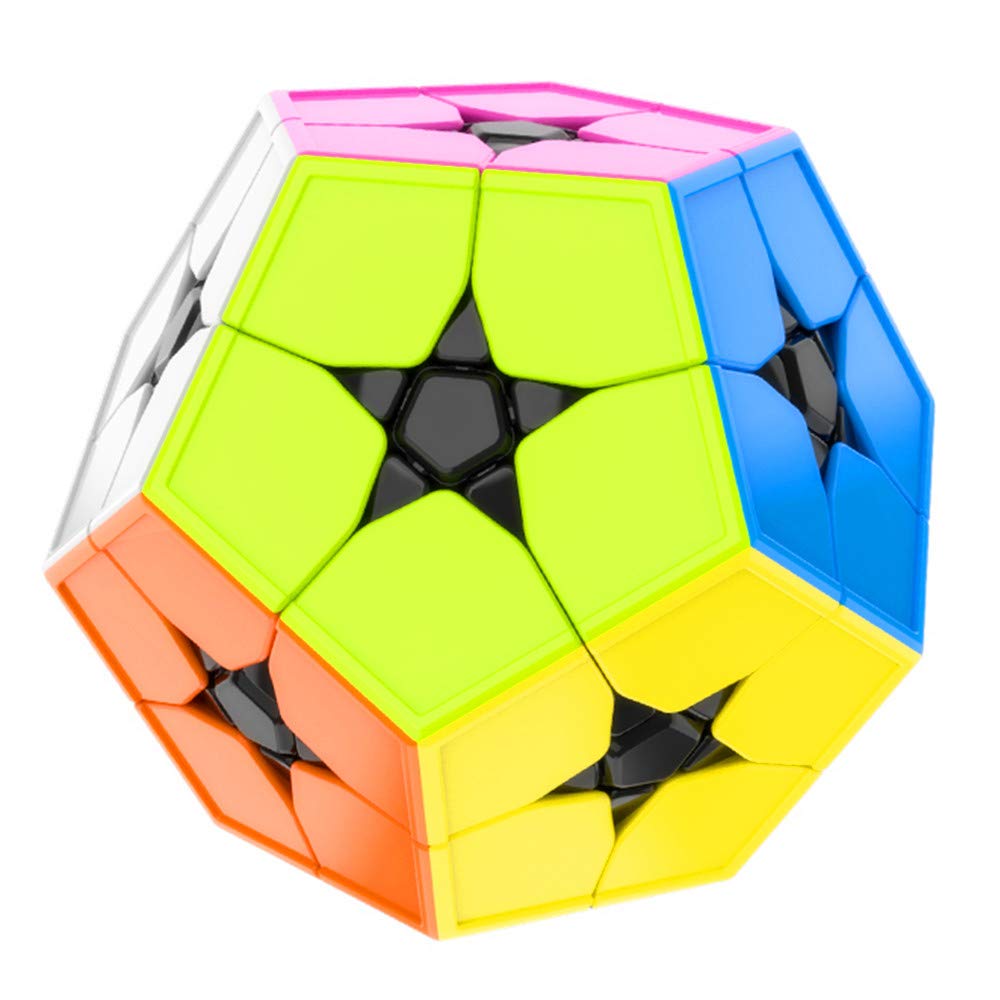 CuberSpeed Moyu MoFang JiaoShi Meilong Kilominx 2x2 Speed Cube - Small, Stickerless, ABS, Model EQY513