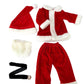 American Fashion World Santa Claus Christmas Outfit for 18-Inch Dolls | enhanced Quality & Trendy Design | Dolls Clothes | Outfit Fashions for Dolls for Popular Brands