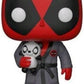 Funko POP! Marvel Deadpool Playtime Figure - Deadpool in Robe, Multicolor, Vinyl, Standard Size, Model 31118