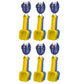 Plastic Shovel Sand & Water Toy, Assorted Colors, 4 Per Pack, 6 Packs