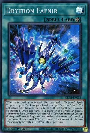 Drytron Fafnir - Geim-En031 - Super Rare - 1St Edition