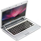Dollhouse Accessories 1:12 Silver Mini Laptop Miniature Scene Model Scale