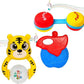 YOOKO Baby Rattles Toys Set, Infant Grab Shake Rattle, Sensory Teether, Development Learning Music Sound Toy, Newborn Birthday G