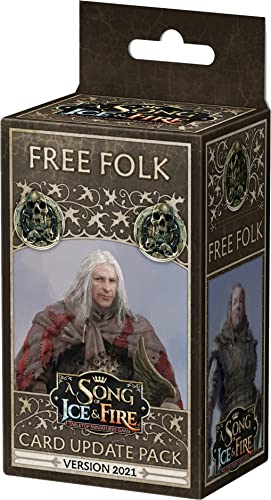 Cmon A Song Of Ice And Fire Tabletop Miniatures Free Folk Faction Pack | Strategy Game For Teens And Adults | Ages 14+ | 2+ Play