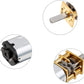 12V 1000Rpm Micro Dc Gear Speed Reduction Motor With Full Metal Gearbox Motor Ga12-N20 3Mm Shaft For Robot Models, Rc Cars, Diy
