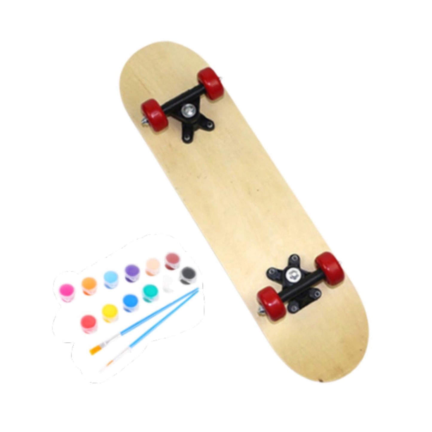 THE STYLE SUTRA Kids Blank Graffiti Skateboard Kids DIY Skateboard for Beginner Professional 80x20cm