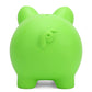 Cute Piggy Bank, Coin Bank For Boys And Girls, Children'S Plastic Shatterproof Money Bank,Children'S Toy Gift Savings Jar (Green