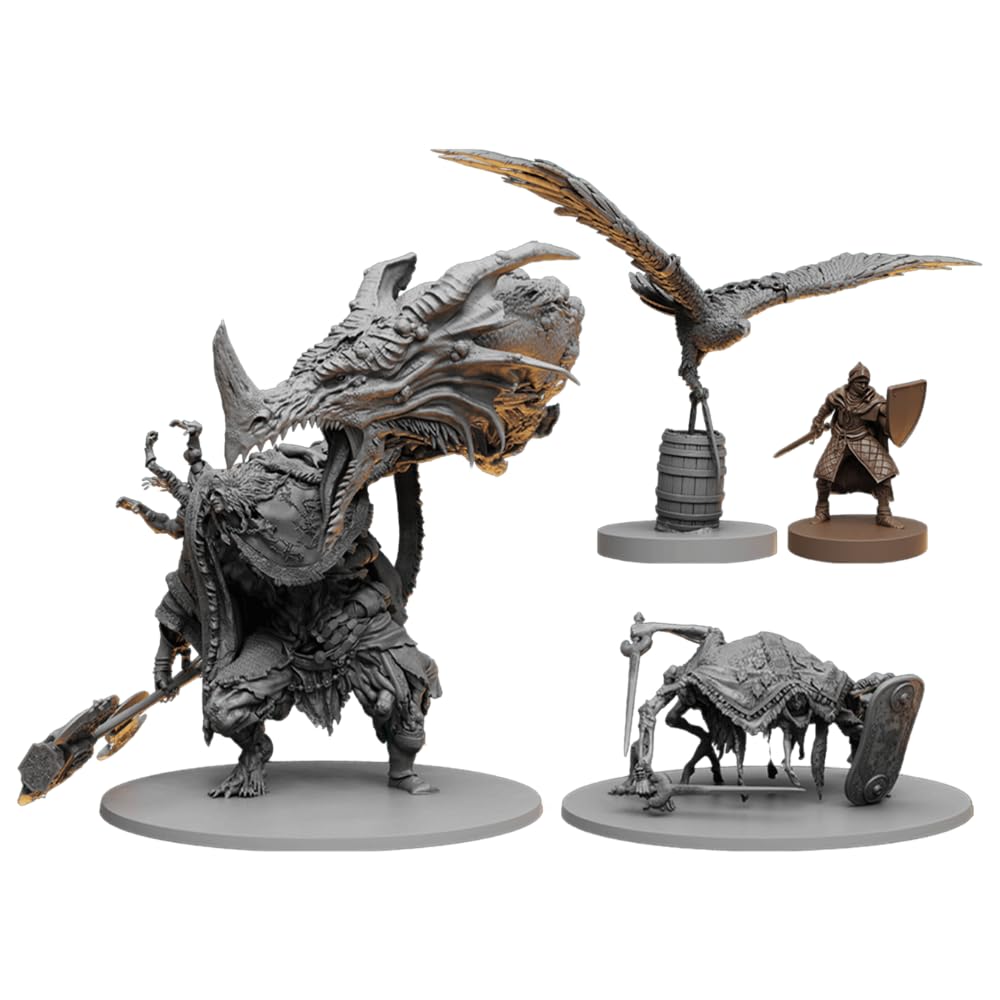 Steamforged Games Elden Ring™: The Board Game - Stormveil Castle, Model SFER-003, Cardboard Construction