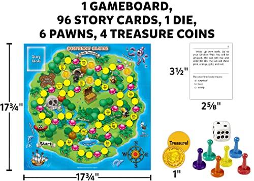 Learning Well Games Context Clues-Pirate Treasure Game, Red Levels 2.0-3.5