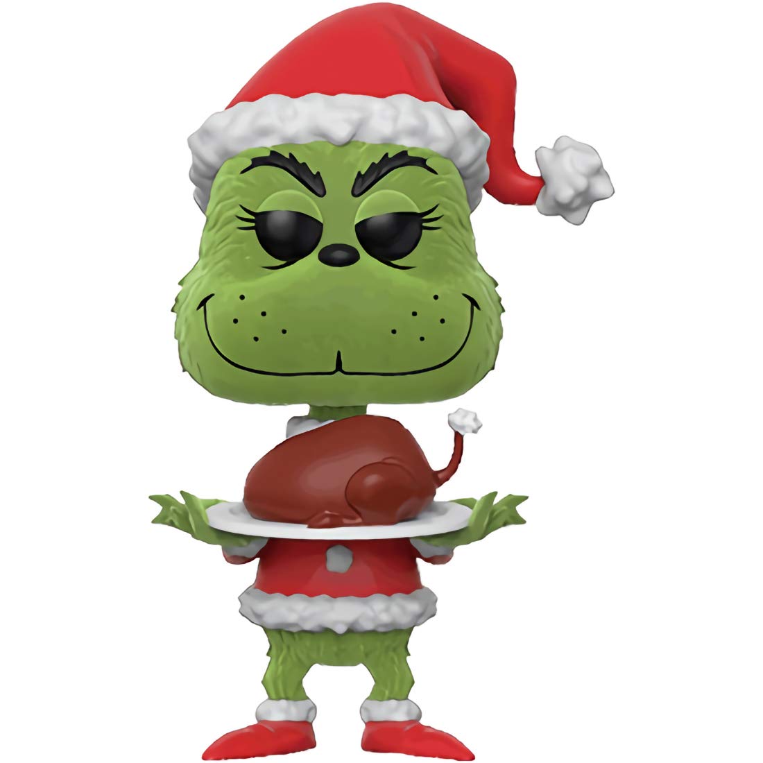 Funko POP! Dr. Seuss The Grinch Who Stole Christmas - Flocked Variant #14 - BoxLunch Exclusive, Multicolor, Plastic