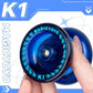 Pack Of 3 Yoyos - Magicyoyo K1-Plus Responsive Yoyos For Kids Beginner + 3 Yoyo Gloves, 3 Yoyo Bags, 18 Strings, All In A Gift B