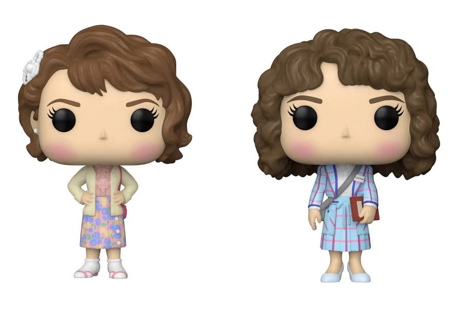 Funko Stranger Things Nancy And Robin 2 Pack Exclusive Pop Vinyl Figure Bundle
