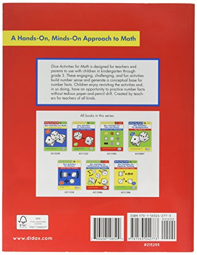 Didax Dice Activities for Math