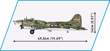 COBI Historical Collection WWII Boeing B-17F Flying Fortress Memphis Belle Aircraft - Executive Edition 49 5x14x66 cm