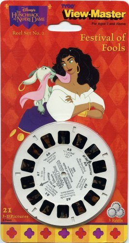 The Hunchback Of Notre Dame Festival Of Fools - Viewmaster - 3 Reels Set - New