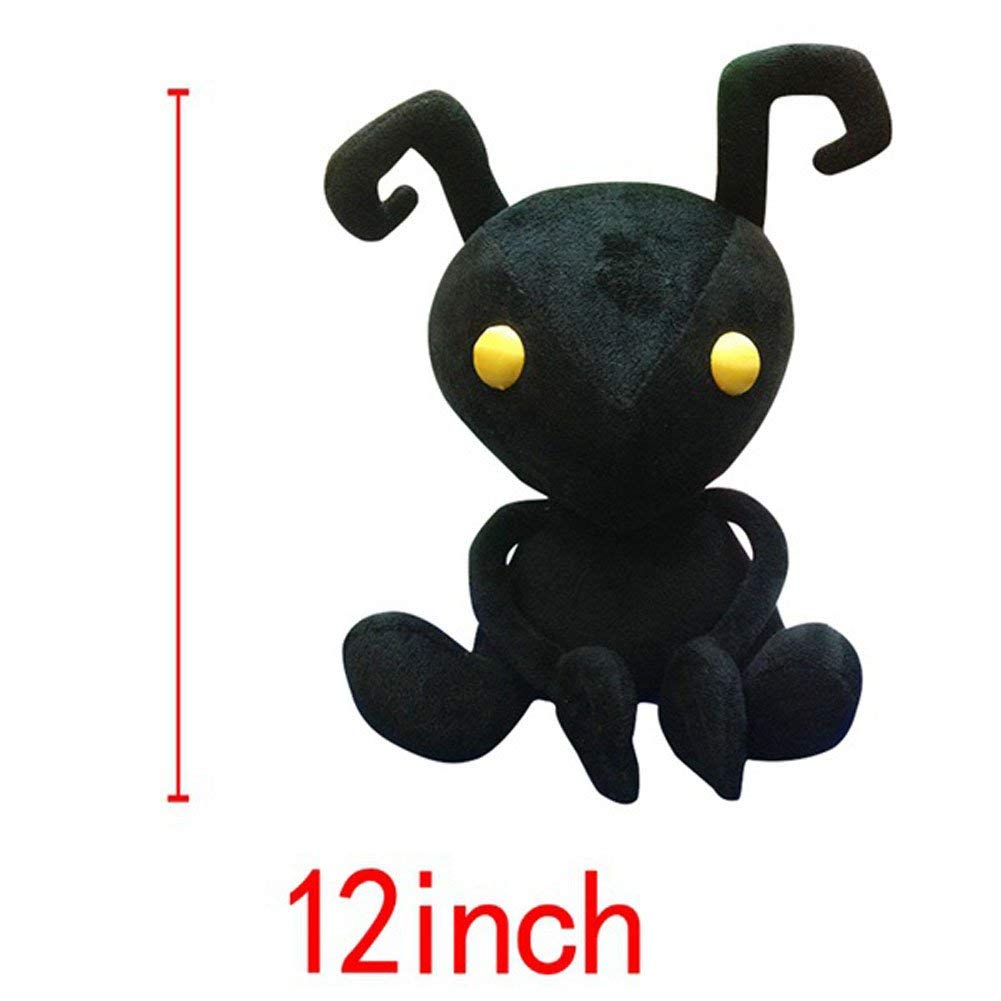 Oakamy Plush Heart 13'' Shadow Black Ant Stuffed Animals Cute Plush Toys Figure Soft Dolls Birthday Gift For Kids