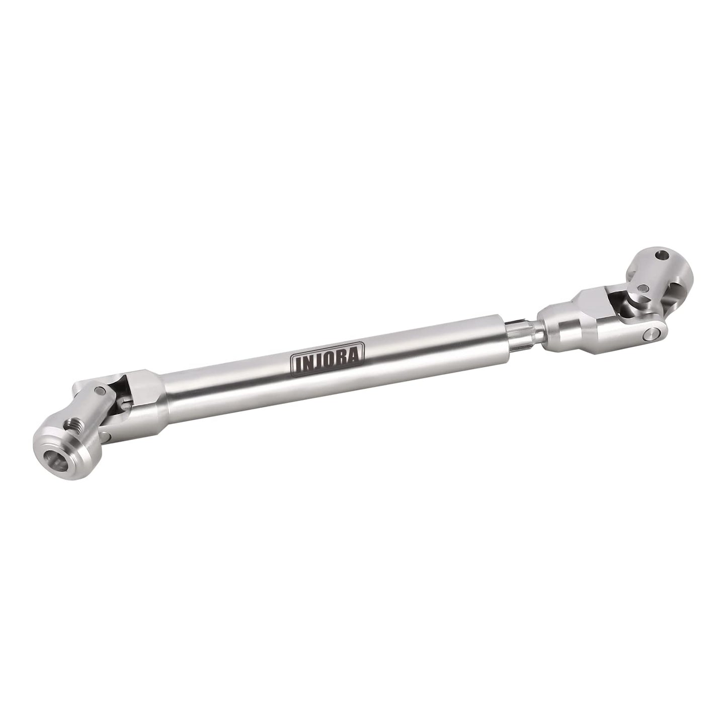 INJORA Drive Shaft Stainless Steel Heavy-Duty Driveshafts for Axial SCX10 90046 AXI03007 TRX4 Redcat Gen8 1/10 RC Car Crawler Up