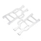 Vgoohobby Metal Front Lower Suspension Arm Upgrade Part 08005 Compatible with Redcat Racing HSP 94111 1/10 RC Car Truck (Silver)
