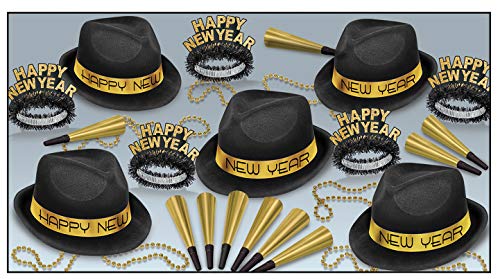 Beistle Chairman Gold Assortment For 10 People