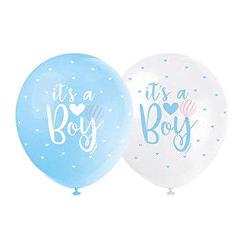 HK Balloons Baby Shower Latex Balloon for Baby Shower Balloon Decoration (Pack of 30) Blue