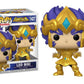 Funko Pop Saint Seiya: Knights of The Zodiac + Protector: Gold protective covering Pop! Animation Vinyl Figure (Gift Set Bundled with ToyBop Box Protector Collector Case) (Leo Ikki)