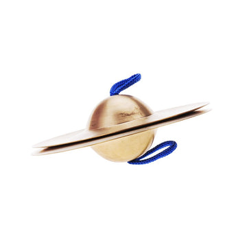 Andoer 15Cm/5.9In Mini Small Kids Children Copper Hand Cymbals Gong Band Rhythm Beats Percussion Musical Instrument Finger Cymba