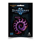JINX Starcraft II: Wings of Liberty Zerg Sticker, Purple, 2 Multi-Size Stickers