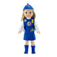 Emily Rose 14 Inch Doll Clothes 6 Piece Daisy Girl Scout Uniform For 14' Fashion Dolls | Officially Licensed By Girl Scouts Of The Usa | Gift Boxed! | Doll Not Included