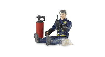 Bruder 60100 Bworld Fireman With Accessories