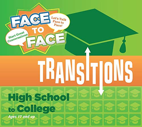 Harvest Time Partners Face To Face Transitions Teen Card Game - High School To College Edition, Ages 17 And Up, Develops Mindful