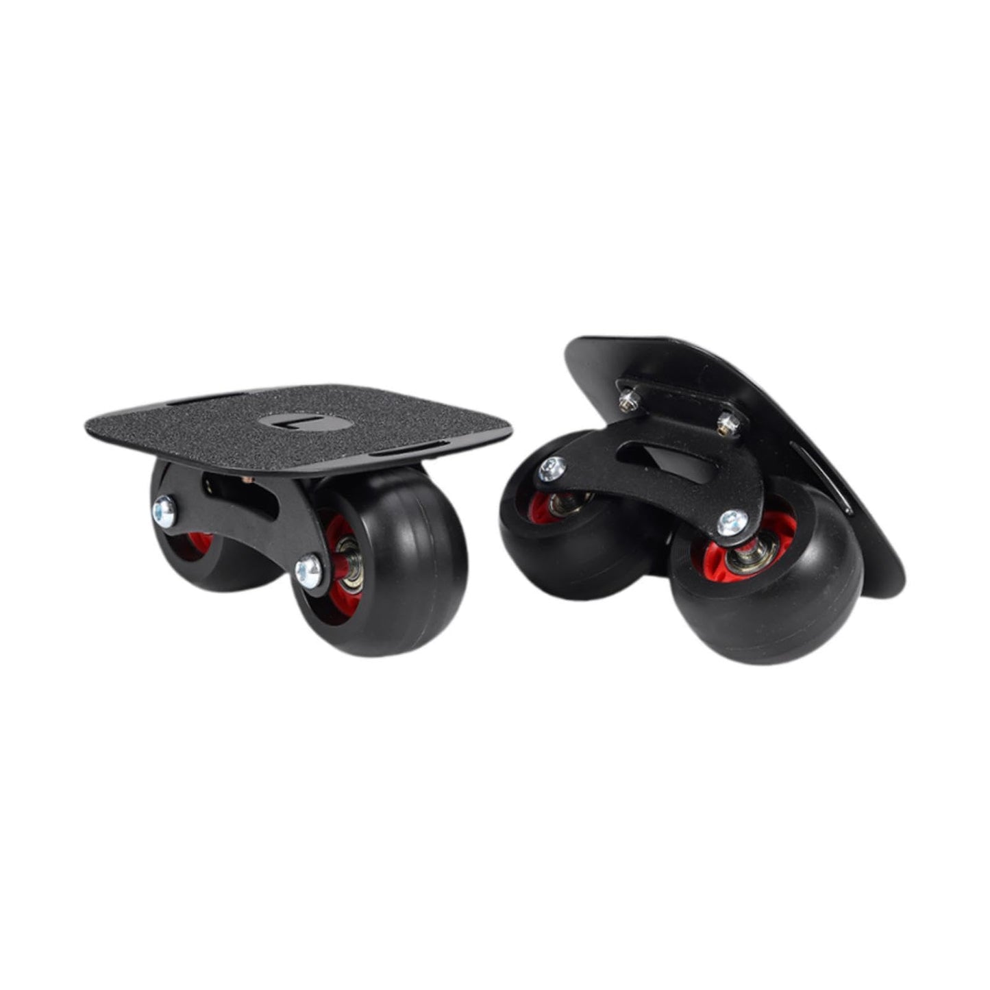 Enakshi (LABEL) Creations 1 Pair Skates Lightweight Split Skateboards for Sports Outdoor Sliding Arc Black Wheel