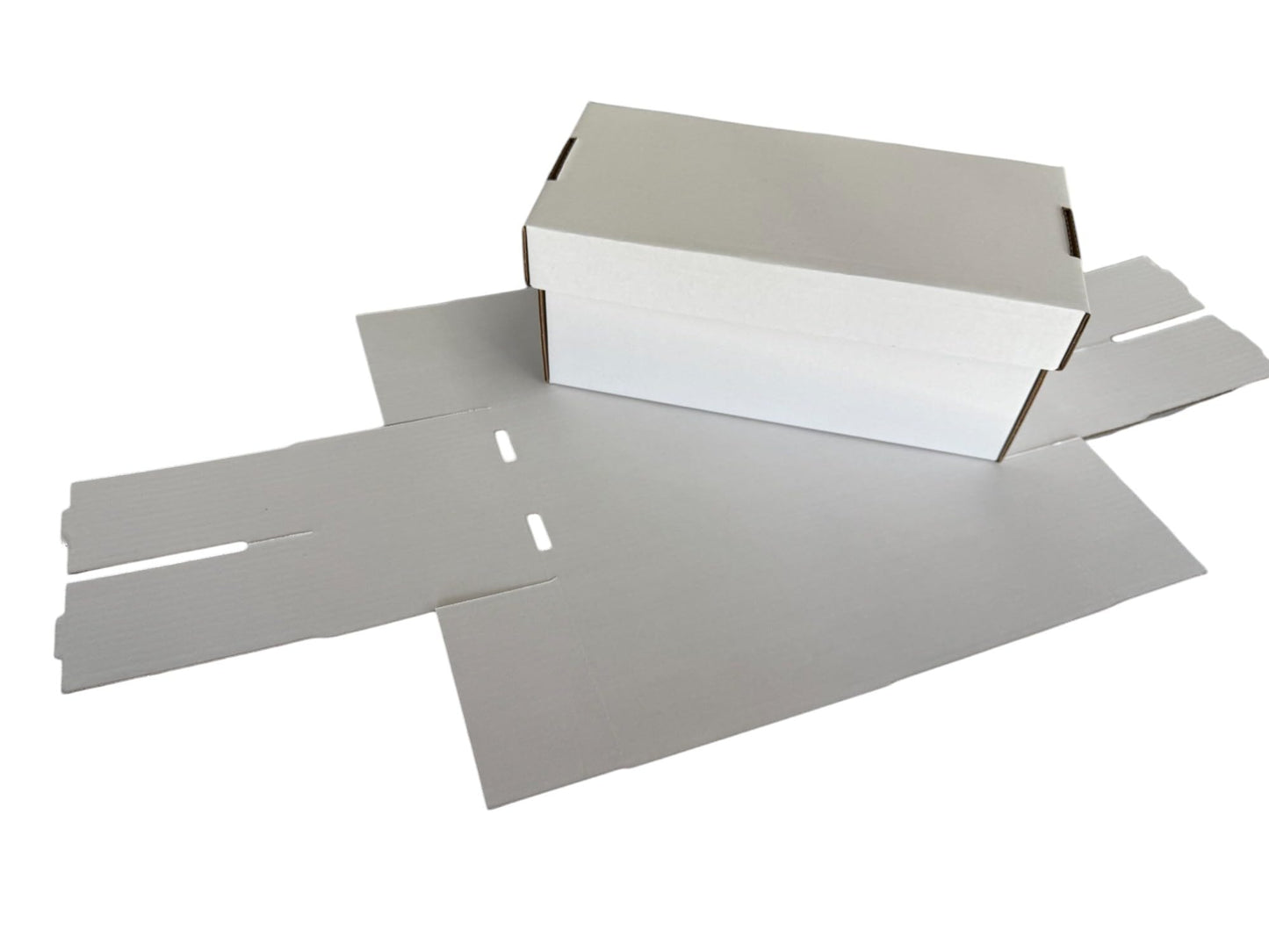 1-Pack  2-Row Graded Card Storage Box  Woodhaven Trading Firm Brand