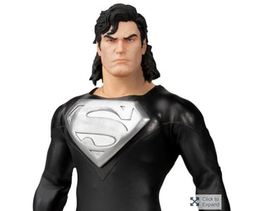 Mezco Toys DC Comics 1/12 Superman (Recovery Suit Edition) Action Figure 16cm - Black, Model MEZ76554, Plastic Material