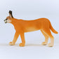 Schleich Wild Life Realistic Female Caracal Toy Figurine - Authentic And Highly Detailed Animal Toy, Durable For Education And Fun Play, Perfect Toy For Boys And Girls, Ages 3+