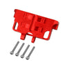 RZXYLRC Aluminum Alloy Steering Servo Mount Bracket for 1/24 Axial SCX24 AXI90081 AXI00002 RC Crawler Upgrades (Red)