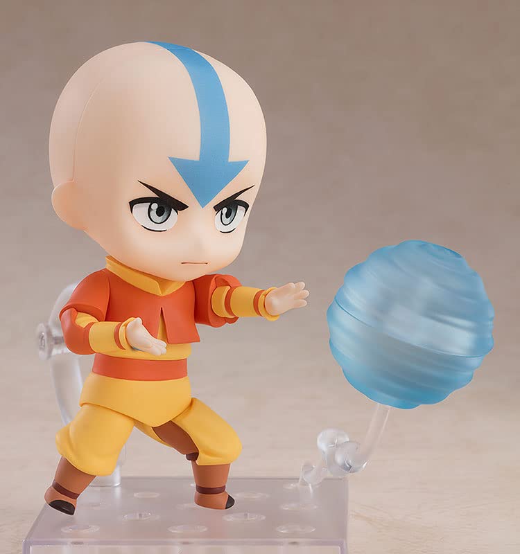 Good Smile Nendoroid Aang Figure - Multicolor - Plastic - Model G12895 - One Size