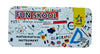 Zokcy ( Pack Of 1 Pcs Complete Geometry Box Set For School/Smile Mathematical Instrument Box For School Students Compass Ruler P
