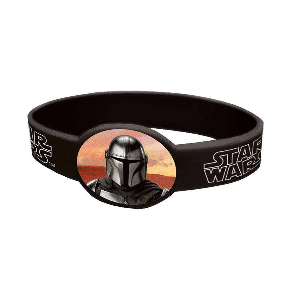 Unique Mandalorian The Child Rubber Bracelets-4 Pcs, Medium, Multicolor