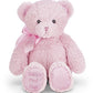 Bearington Large Pink Teddy Bear Plush, 18 Inch Stuffed Animal For Girls