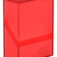 Ultimate Guard Boulder 40+ Classic, Deck Case For 40 Double-Sleeved Tcg Cards, Ruby, Secure & Durable Storage For Trading Card Games, Soft-Touch Finish