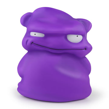 Anboor 9.8Inches Jumbo Squishies Purple Monster Toy Kawaii Gaint Soft Animal Toy Slow Rising Scented Squishys Stress Relief Sque