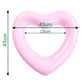 ZHUYNXIR Pink Heart Float Kids Heart Pool Floats  Water Fun Beach Party Toys for Kids Birthday Scene Layout Props.(18 in  Pink
