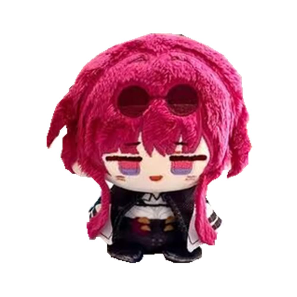 KILA MILA Anime Kafka Bailu cutting edge Dan Heng Jing Yuan Plush Doll Kawaii Merch Soft Adorable Plush Doll Pendant Gifts(Kafka)