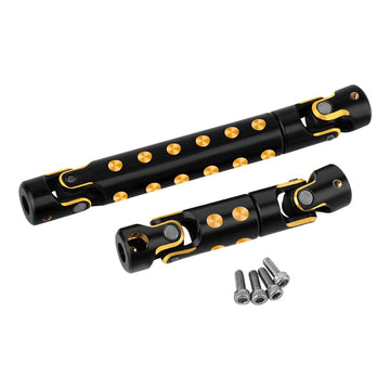 RZXYLRC 1/24 Brass Drive Shaft for Axial SCX24 90081 Deadbolt RC Crawler Car Upgrade Parts